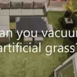 Can you vacuum artificial grass
