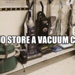 Where to store a vacuum cleaner