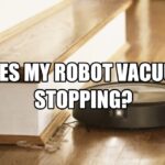 Why does my robot vacuum keep stopping?