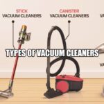 types of vacuum cleaners