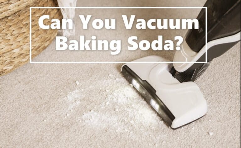 Can You Vacuum Baking Soda