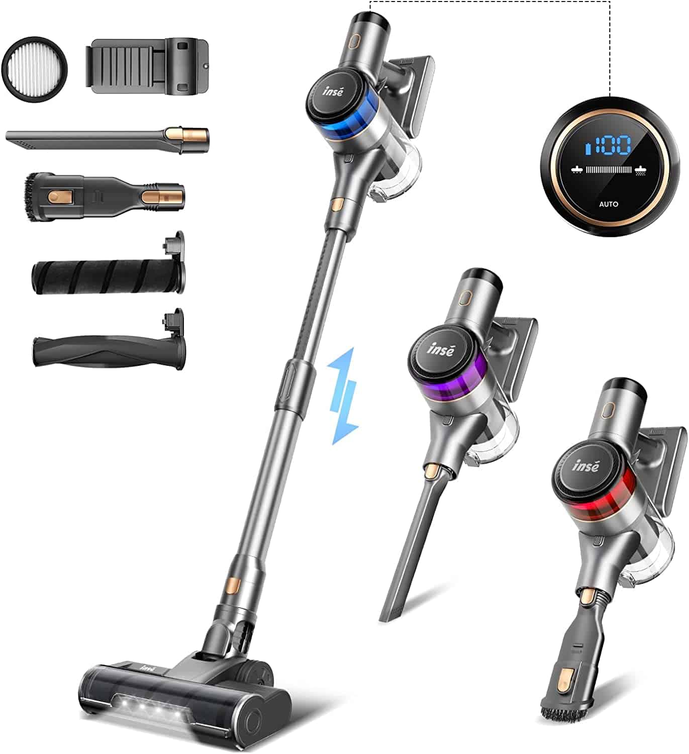 INSE Cordless Vacuum Cleaner